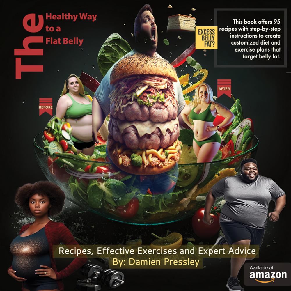 The Healthy Way to a flat Belly by Damien Pressley