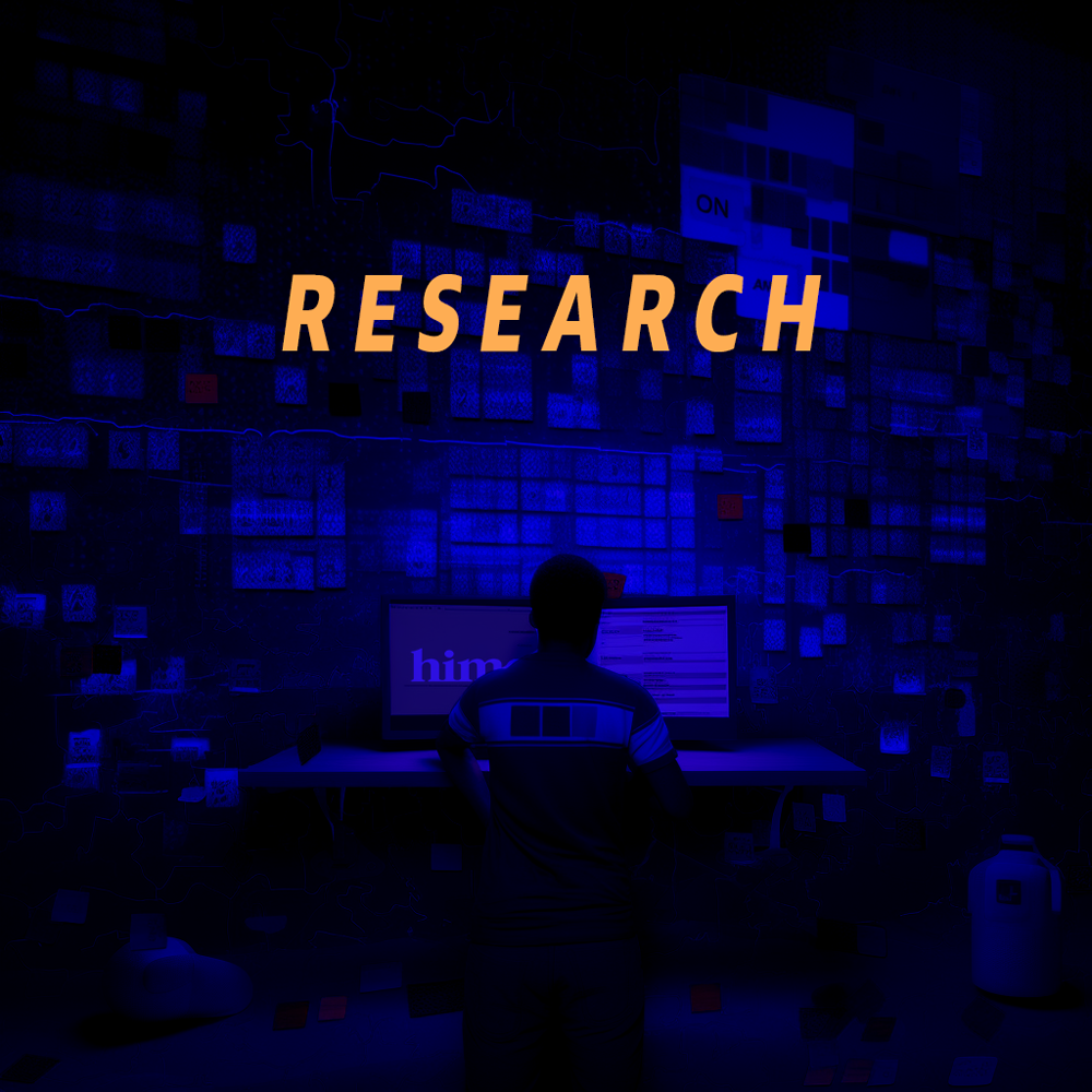 black man doing UX research