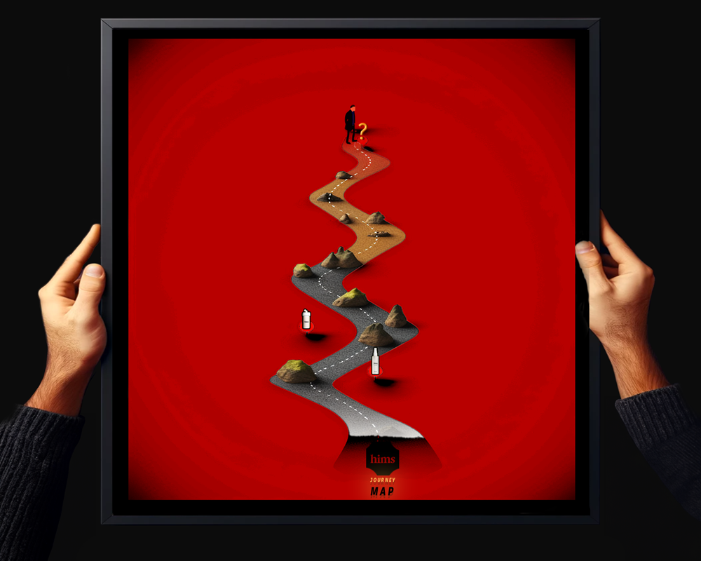 Hims Journey Map by Damien Pressley